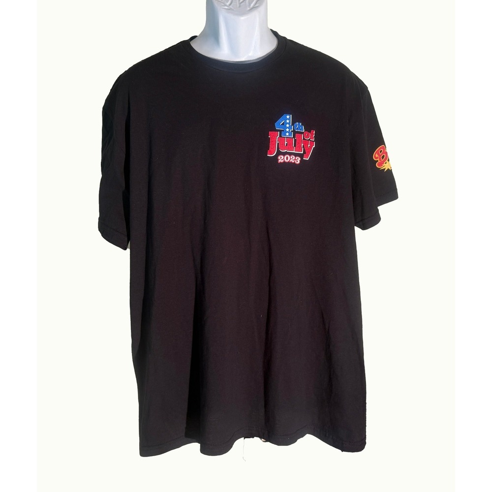 BUCKY'S CASINO 4th OF THE JULY 2023 Short Sleeve T-Shirt Black XL‎